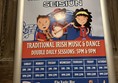 Image of a sign for a folk session