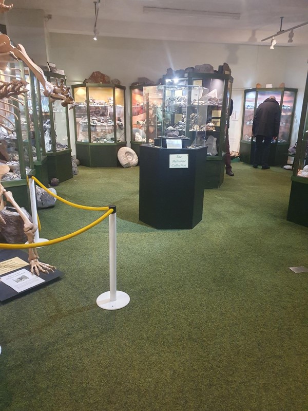 Inside the museum