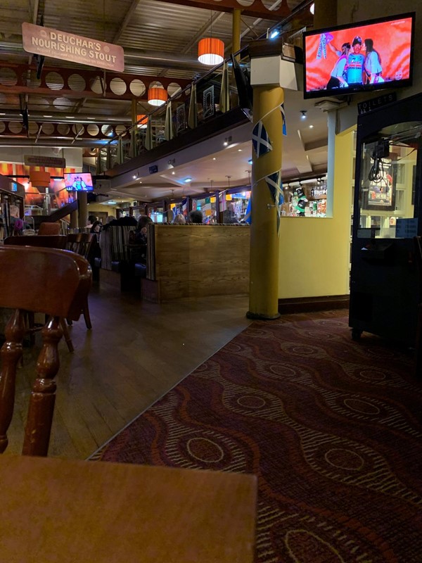 Interior of McCowan’s brewery