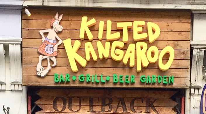 The Kilted Kangaroo