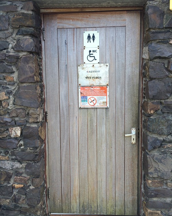 Public Toilets at Kilchattan Bay