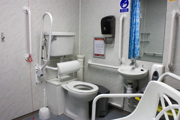 Accessible toilet.