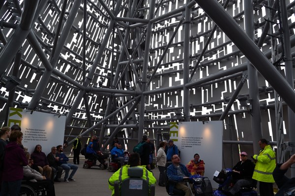 Picture of the Kelpies - Falkirk - Inside