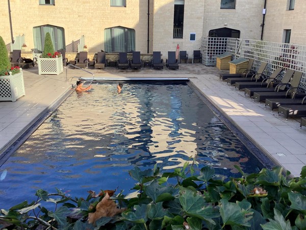15 heated pool
