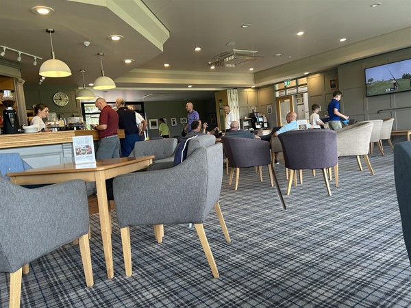 Seating in the club house
