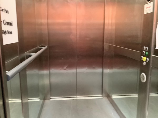 Picture of lift interior