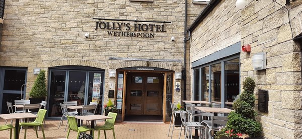 Picture of Jolly's Hotel outside seating