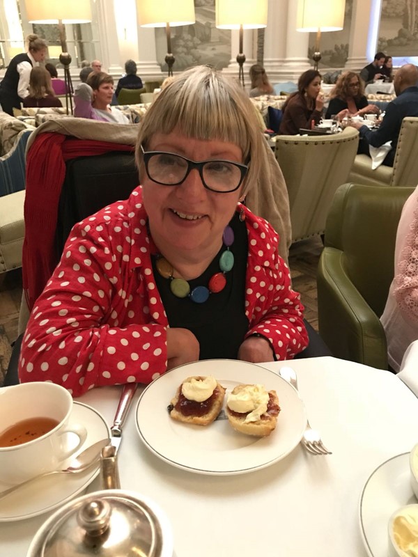 Scone and cream - lovely!