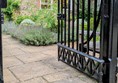 Image of the entrance to the herb garden