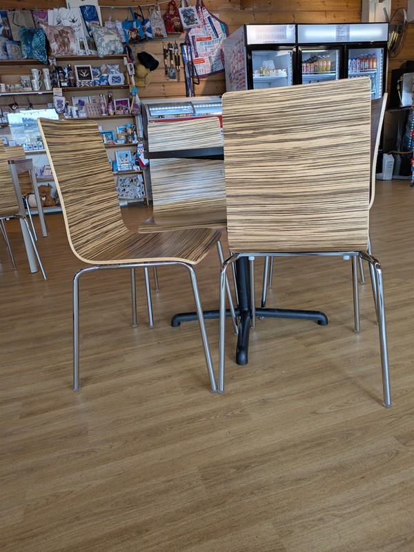 Image of seats in the café