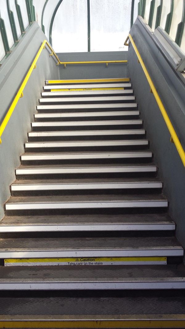 Picture of Darlington Station - Stairs going up