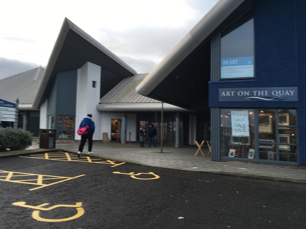 Arbroath Harbour parking