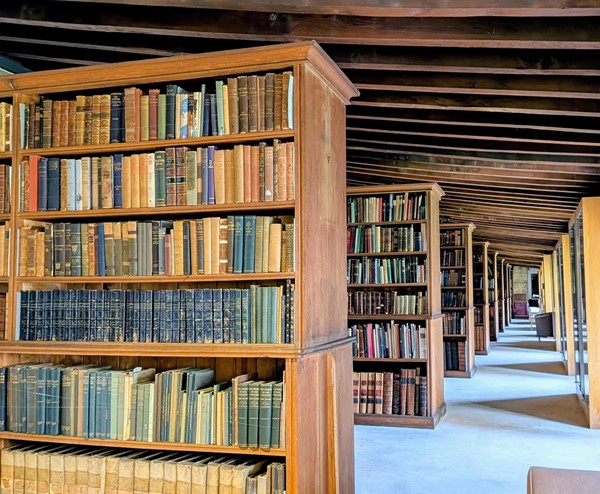 Image of library shelves