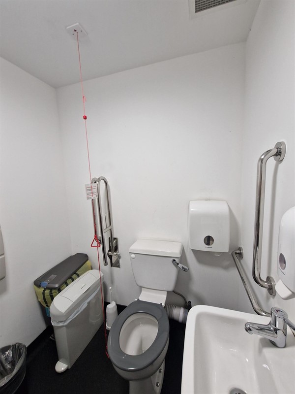 Image of an accessible toilet