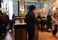 Inside of cafe.