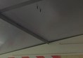 Screws sticking down Height of the are is 5ft 4 if you stand you will hit head and hit these nails