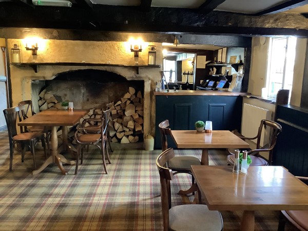 Bar seating area