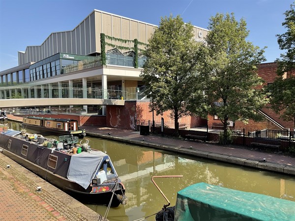 Image of canal boats on a canal