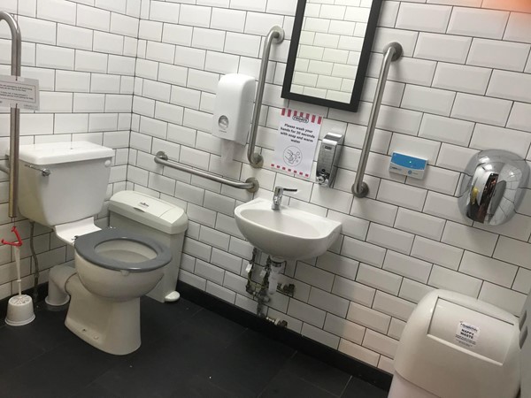 Image of Fridays and Go accessible toilet