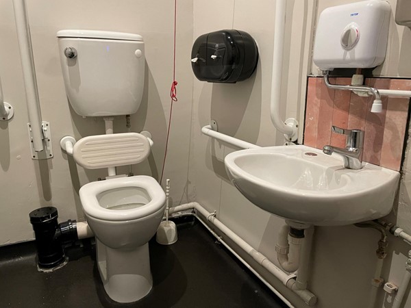 Image of an accessible toilet