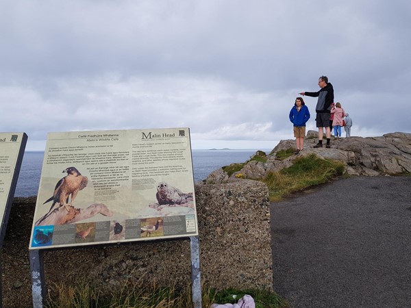 Accessible viewpoint at Malin Head