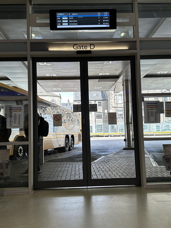 Image of Gate D (one of eight gates)