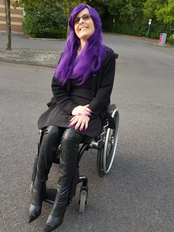 Me dressed up!
