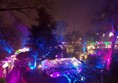 Park all lit up.