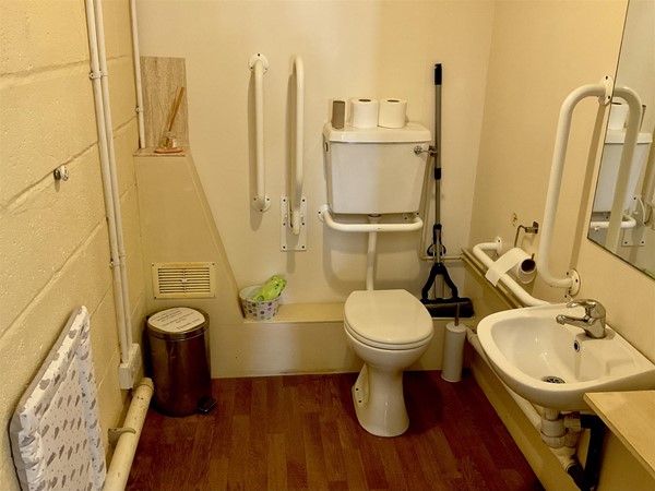 Image of an accessible toilet