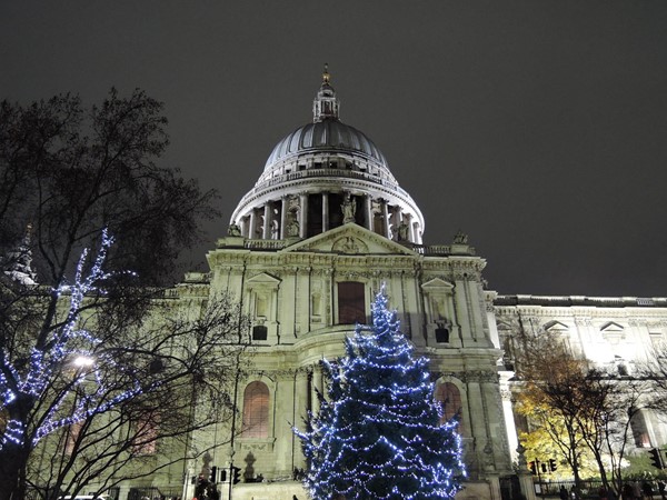The south side of St Paul's Cathedral
