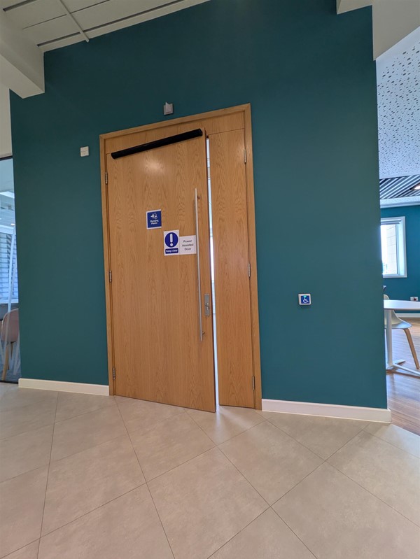 Image of door to the Changing Places toilet