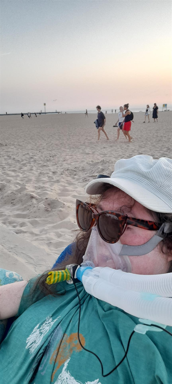 Image of a person on a beach