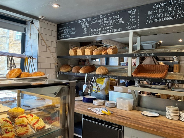 Inside Bakery on the Water