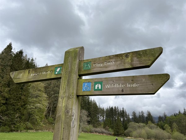 Invoice of trail signs