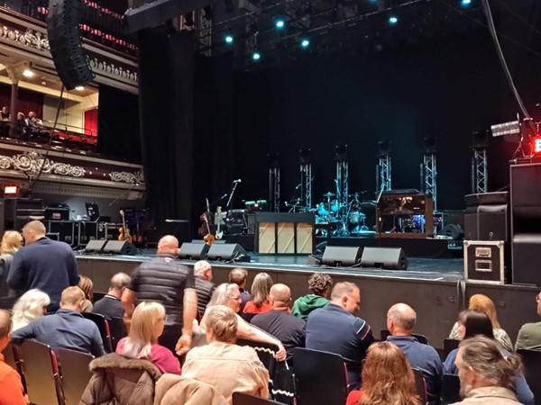 Picture of an audience facing the stage