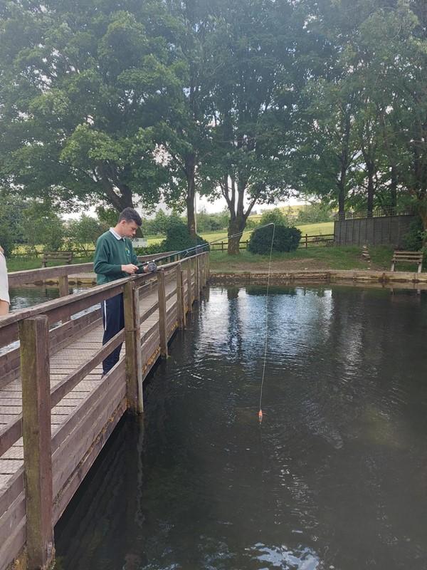 Fishing at Kilnsey Park