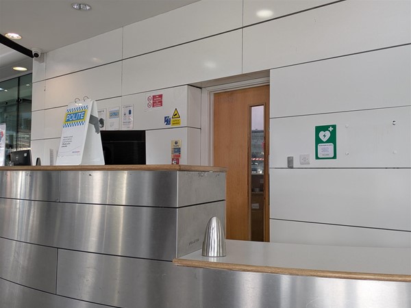 Image of help desk