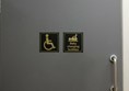 Accessible toilet Door