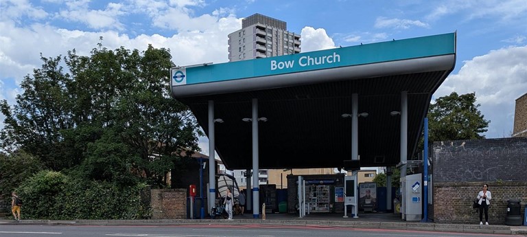 Bow Church DLR Station