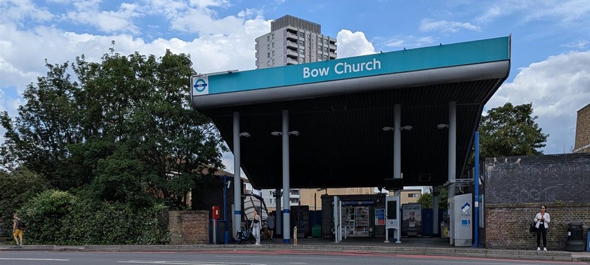 Bow Church DLR Station