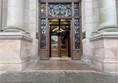 Image of door to tbe building