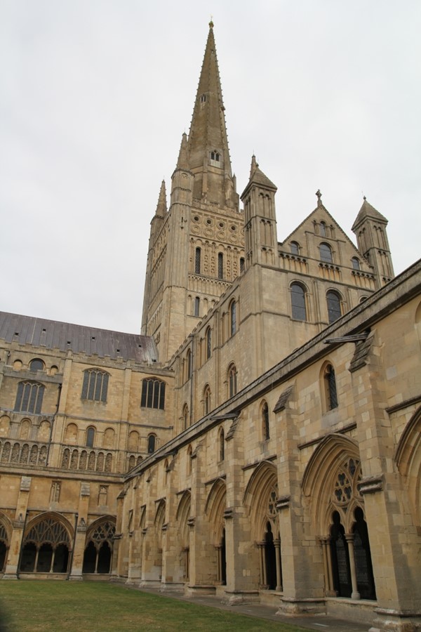 Cathedral from the cloisters
