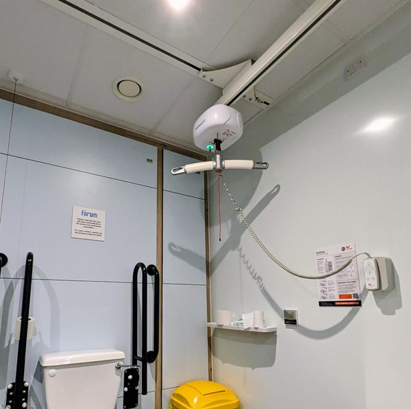 Image of ceiling hoist