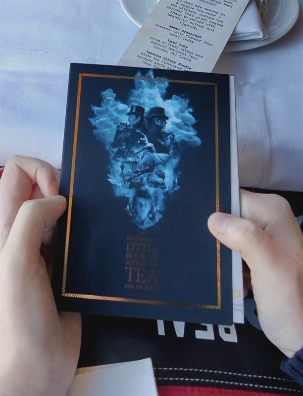 Image of a menu