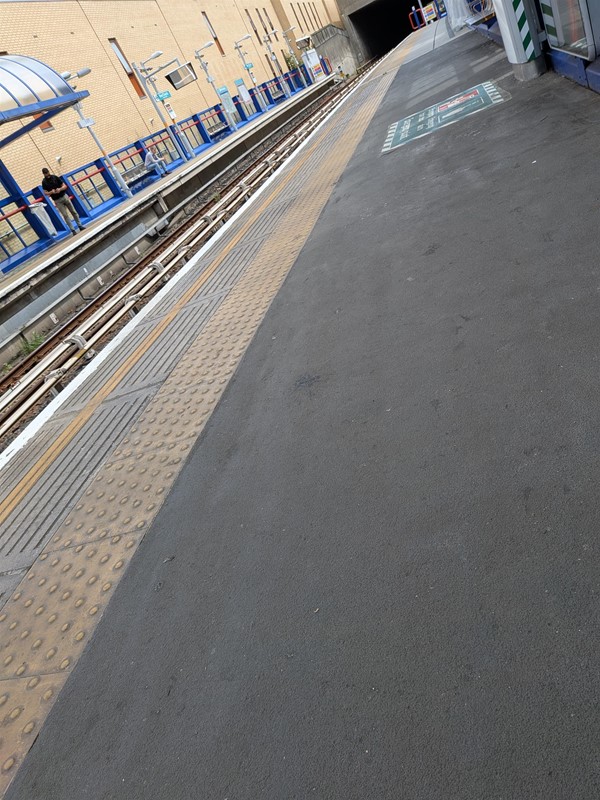 Image of Bow Church DLR station platform