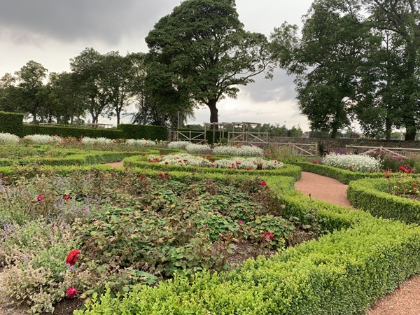 The gardens at Saughton Park