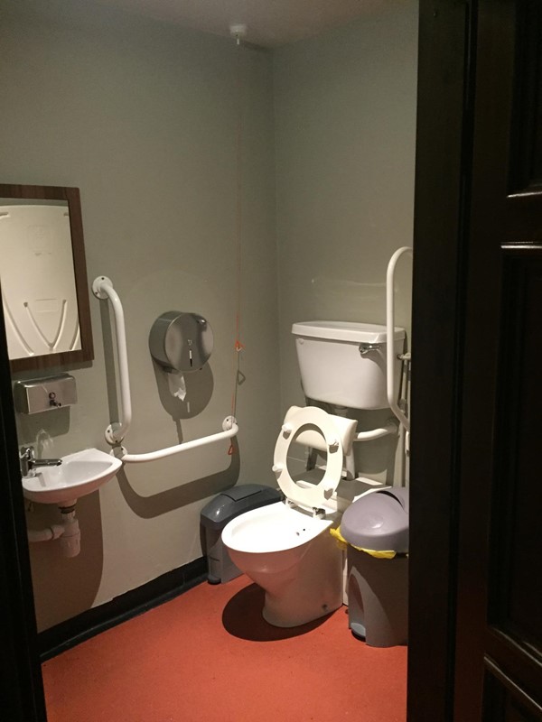 Accessible loo.