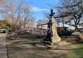 Image of statue and kids play park