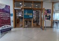 Image of a building with a glass door