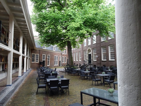 The Museum courtyard